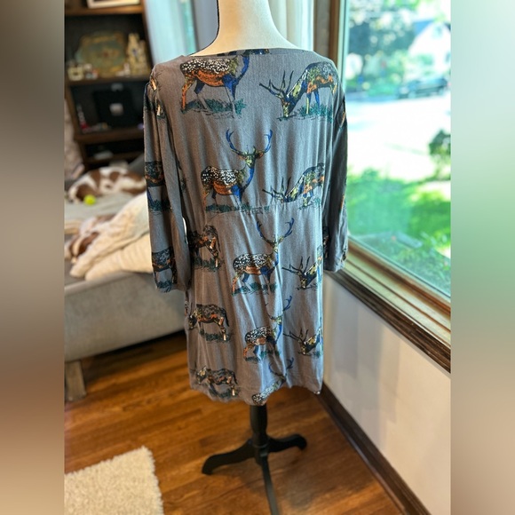 Boden deer print tunic - Picture 4 of 9